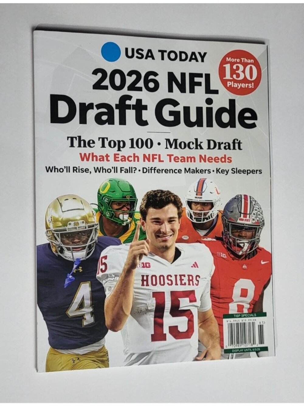 2026 NFL Draft Guide By USA Today Top Players Mock Draft Mendoza